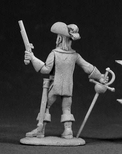 Reaper Miniatures Alfonso, Musketeer #03011 Dark Heaven Legends Unpainted Metal