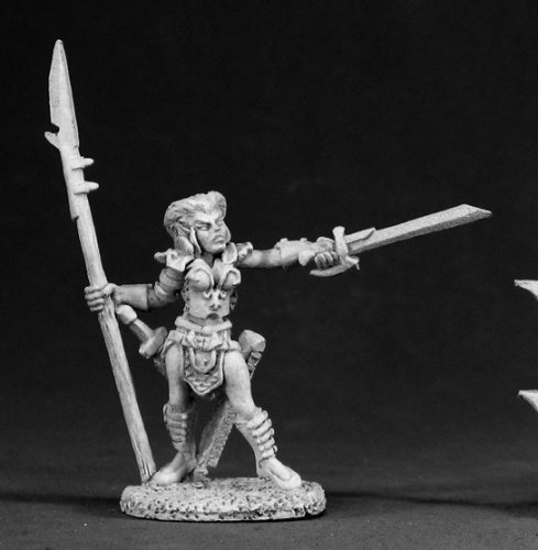 Reaper Miniatures Maeral, Female Elf #03015 Dark Heaven Legends Unpainted Metal