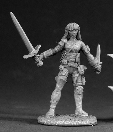 Reaper Miniatures Therese, Female Thief #03054 Dark Heaven Unpainted Metal