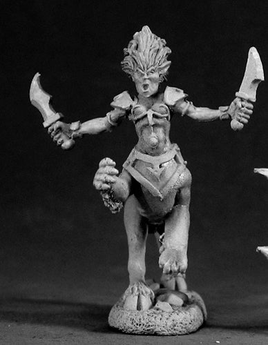 Reaper Miniatures Tyshall, Lamia Priestess #03056 Dark Heaven Unpainted Metal