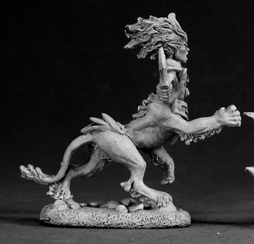 Reaper Miniatures Tyshall, Lamia Priestess #03056 Dark Heaven Unpainted Metal