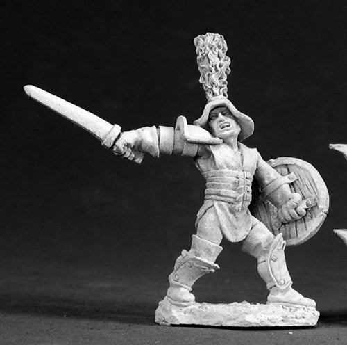 Reaper Miniatures Tulach, Male Gladiator #03057 Dark Heaven Unpainted Metal