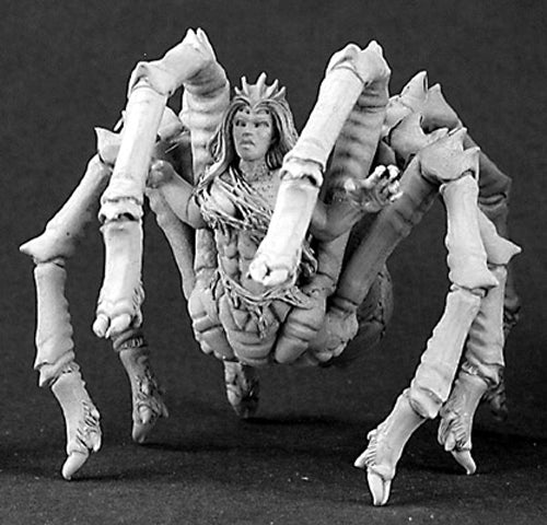 Reaper Miniatures Labith, Female Spider Demon 03085 Dark Heaven Unpainted Metal