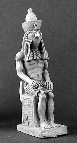 Reaper Miniatures Egyptian Statue: Horus #03089 Dark Heaven Unpainted Metal