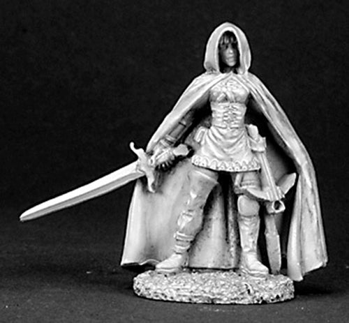 Reaper Miniatures Ashlyn, Female Ranger #03129 Dark Heaven Unpainted Metal