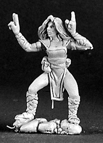 Reaper Miniatures Scarlet Lotus, Female Monk #03133 Dark Heaven Unpainted Metal
