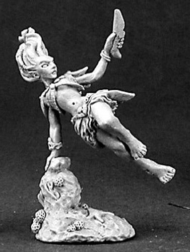 Reaper Miniatures Sushanthe, Female Sea Elf #03141 Dark Heaven Unpainted Metal