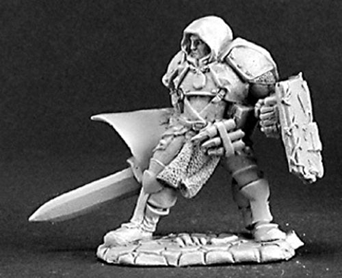 Reaper Miniatures Jerach, Undead Hunter #03148 Dark Heaven Unpainted Metal