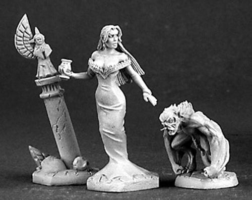 Reaper Miniatures Siobhana, Vampire Noble #03150 Dark Heaven Unpainted Metal