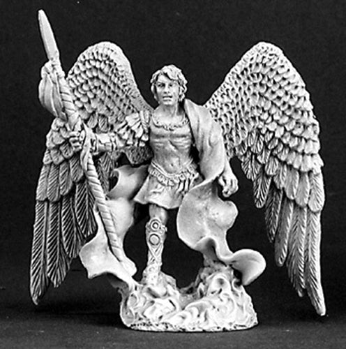 Reaper Miniatures Achiah, Male Angel #03151 Dark Heaven Legends Unpainted Metal