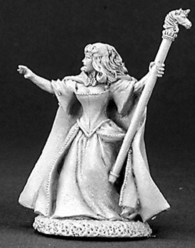 Reaper Miniatures Aeslin, 1/2 Elf Wizardess #03159 Dark Heaven Unpainted Metal