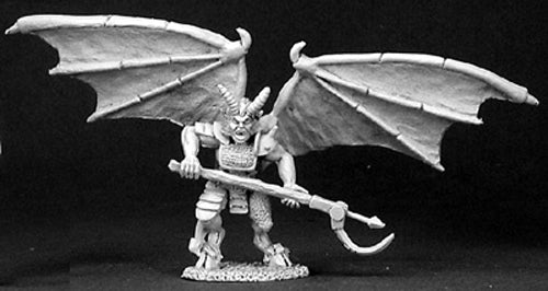 Reaper Miniatures Kazael, Demon 03167 Dark Heaven Legends Unpainted Metal Figure