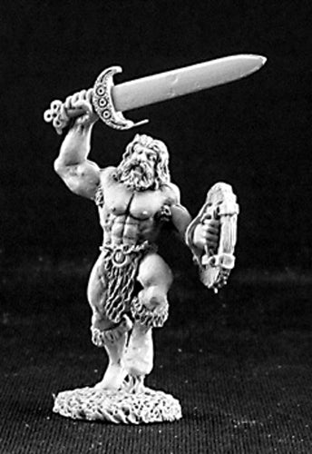 Reaper Miniatures Hakan, Barbarian Of Heimda #03235 Dark Heaven Unpainted Metal