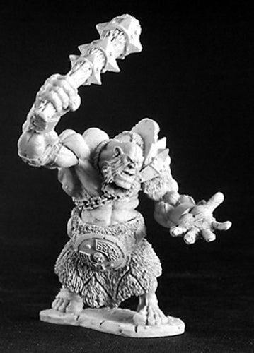 Reaper Miniatures Krug, Hill Giant Chieftain #03239 Dark Heaven Unpainted Metal