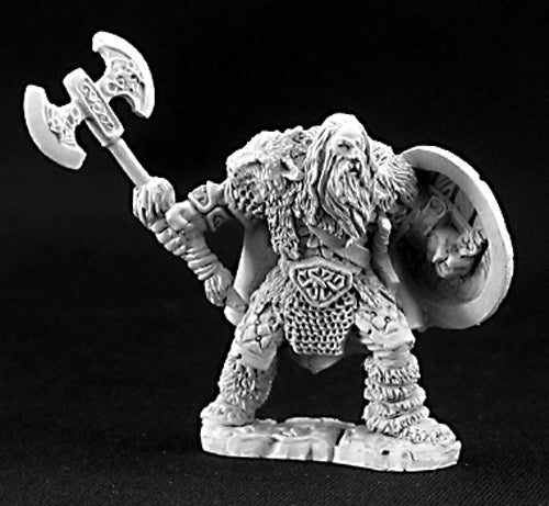 Reaper Miniatures Olaf, Viking Chieftain #03240 Dark Heaven Unpainted Metal
