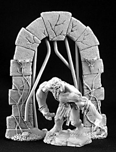 Reaper Miniatures Ghast and Crypt Door #03244 Dark Heaven Unpainted Metal