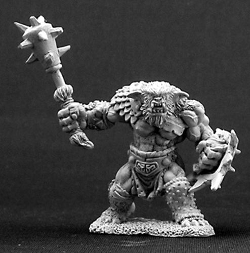Reaper Miniatures Korgug, Bugbear Bully #03245 Dark Heaven Unpainted Metal