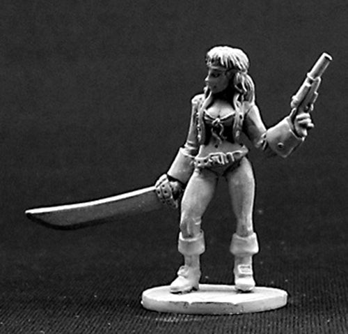 Reaper Miniatures Finaela, Half Elf Pirate #03251 Dark Heaven Unpainted Metal