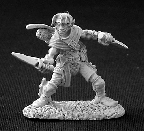 Reaper Miniatures Unpainted Dilean Softstep, Half Elf Rogue #03257 Dark Heaven