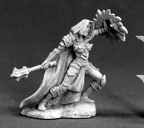 Reaper Miniatures Sora Goldflame Female Cleric 03283 Dark Heaven Unpainted Mini