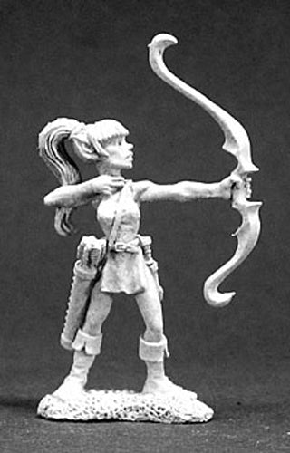 Reaper Miniatures Marlaney, Elf Archer #03288 Dark Heaven Unpainted Metal