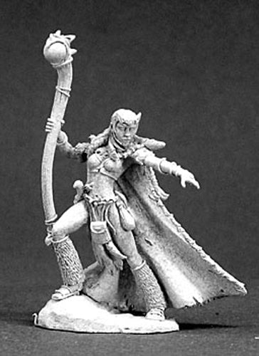 Reaper Miniatures Ilana, Shaman 03289 Dark Heaven Legends Unpainted Metal Figure