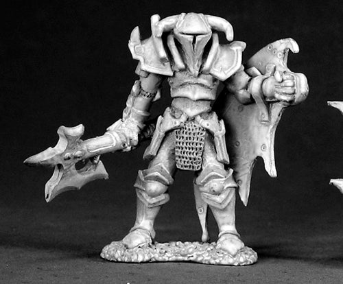 Reaper Miniatures Unpainted Zarion Bloodnail, Evil Warrior 03304 Dark Heaven