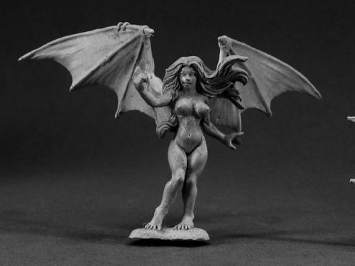 Reaper Miniatures Alura, Succubus Temptress #03341 Dark Heaven Unpainted Metal