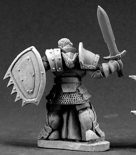 Reaper Miniatures Quinn Nolan, Heroic Warrior 03348 Dark Heaven Unpainted Metal