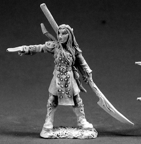 Reaper Miniatures Eldolan, Elf Fighter #03358 Dark Heaven Unpainted Metal