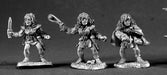 Reaper Miniatures Female Halflings #03359 Dark Heaven Unpainted Metal