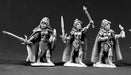 Reaper Miniatures Female Elves (3 Pcs) #03367 Dark Heaven Unpainted Metal