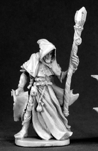 Reaper Miniatures Satheras, Elf Warlock #03381 Dark Heaven Unpainted Metal