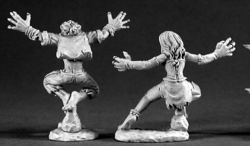 Reaper Miniatures Vampire Spawn (2 Pieces) #03383 Dark Heaven Unpainted Metal