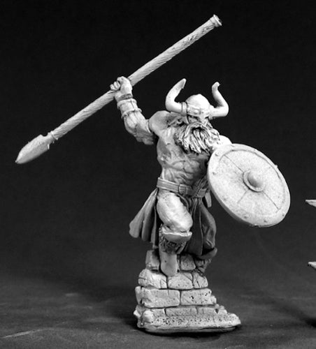 Reaper Miniatures Amon, Viking Warrior #03385 Dark Heaven Unpainted Metal