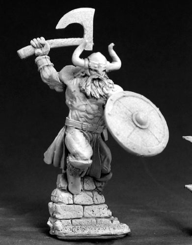 Reaper Miniatures Amon, Viking Warrior #03385 Dark Heaven Unpainted Metal