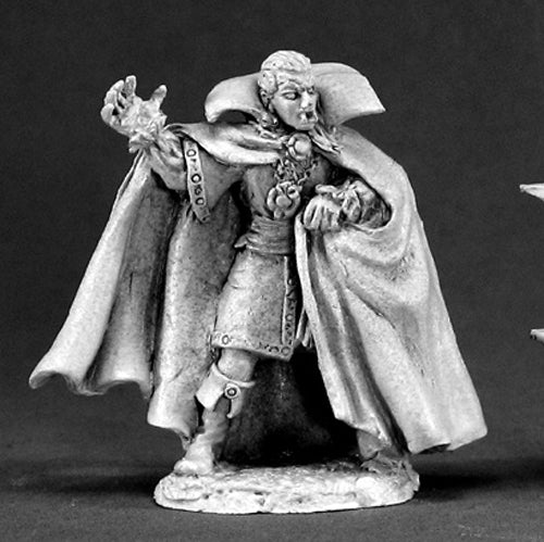 Reaper Miniatures Kaspar Von Mondstein Vampire 03387 Dark Heaven Unpainted Mini