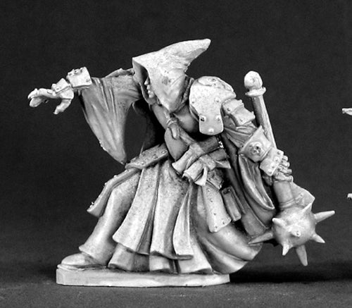 Reaper Miniatures Deckard Nightveil, Bone Pander Death Priest 03389 Dark Heaven