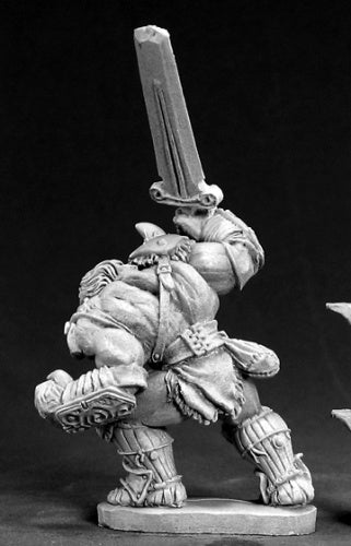 Reaper Miniatures Raging Barbarian #03397 Dark Heaven Legends Unpainted Metal