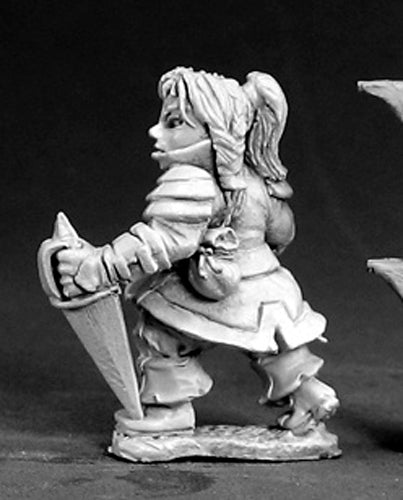 Reaper Miniatures Lydia Copperthumb #03399 Dark Heaven Legends Unpainted Metal