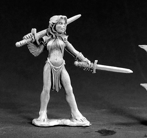 Reaper Miniatures Anjanise, Elf Druid 03406 Dark Heaven Legends Unpainted Metal