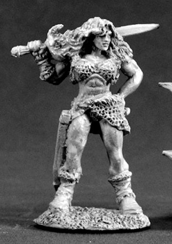 Reaper Miniatures Nadia of the Blade #03409 Dark Heaven Legends Unpainted Metal