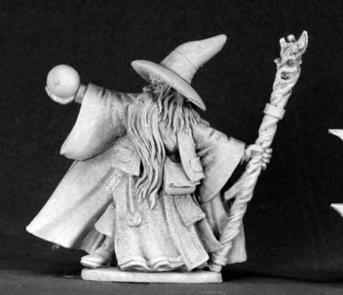 Reaper Miniatures Galladon Greycloak, Wizard #03426 Dark Heaven Unpainted Metal