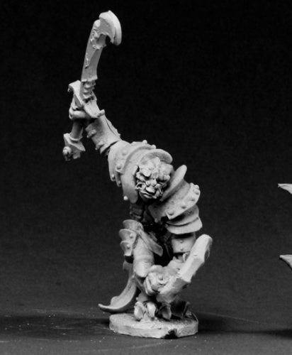 Reaper Miniatures Dragonman Warrior #03436 Dark Heaven Legends Unpainted Metal