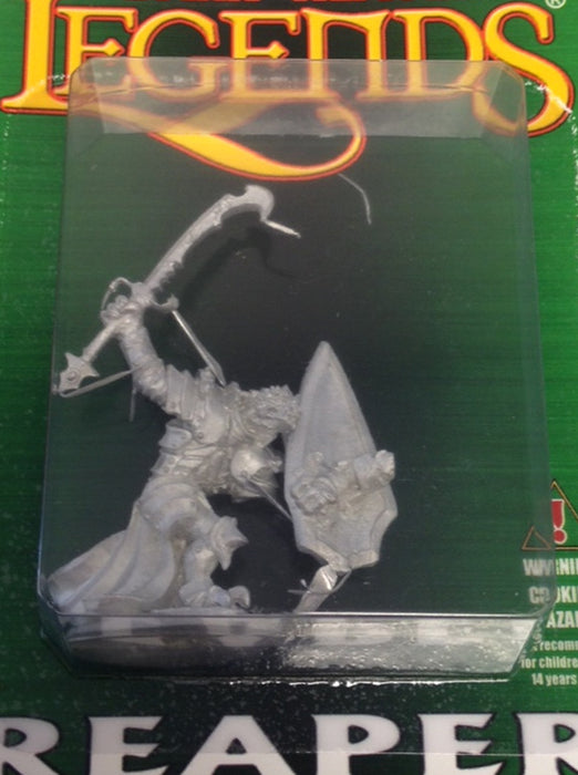 Reaper Miniatures Dragonman Warrior #03436 Dark Heaven Legends Unpainted Metal