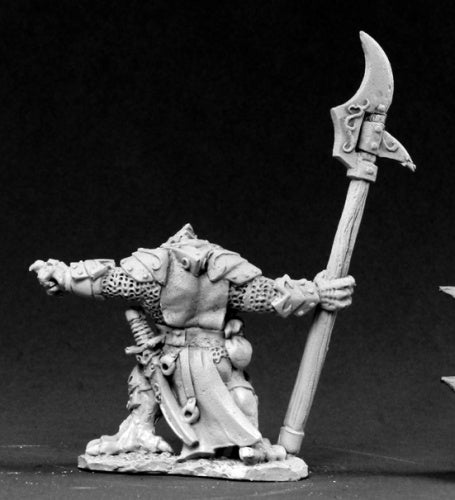Reaper Miniatures Gulark, Reptus Warlord #03442 Dark Heaven Unpainted Metal