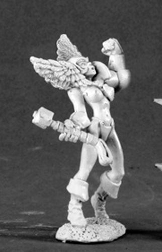 Reaper Miniatures Castarci, Female Fighter #03443 Dark Heaven Unpainted Metal