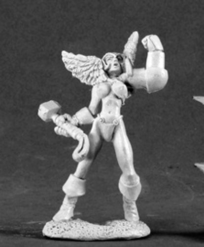 Reaper Miniatures Castarci, Female Fighter #03443 Dark Heaven Unpainted Metal