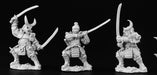 Reaper Miniatures DHL Classics: Samurai (3) #03460 Dark Heaven Unpainted Metal