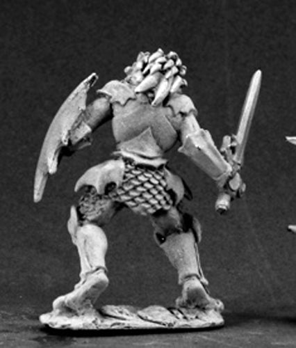 Reaper Miniatures Golanth Half Dragon Warrior 03463 Dark Heaven Unpainted Metal